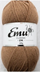 Emu Classic DK Yarn (100g) Pecan